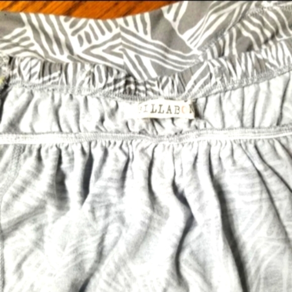 BILLABONG Gray/White Tube Top - Picture 3 of 3